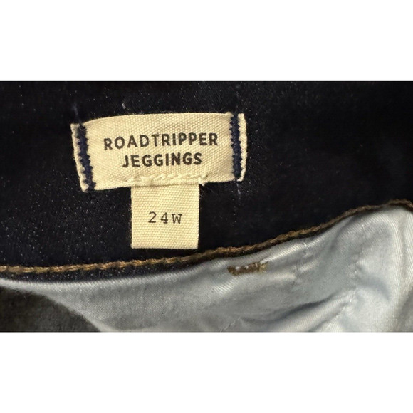 Madewell Roadtripper Jegging High Rise In Dark Blue Size 24W - Picture 3 of 9